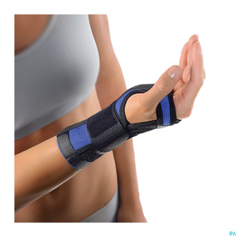 Bort poignet avec sangle droite bleu xl