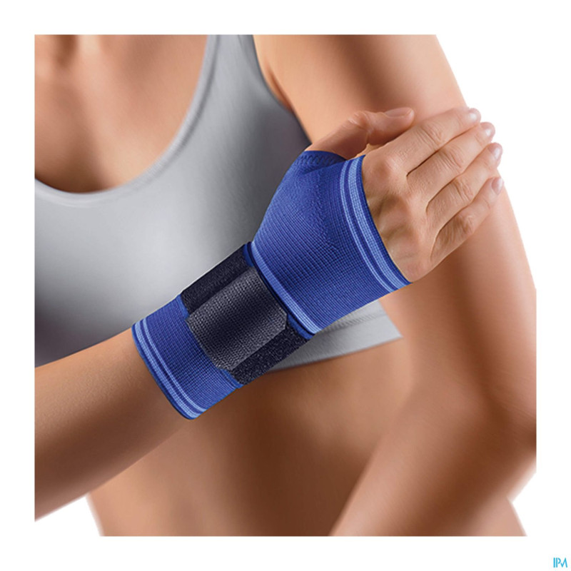 Bort poignet ouverture pouce bleu xl