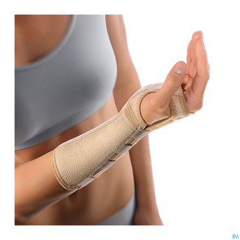 Bort soutien avant-bras et poignet gauche chair  s