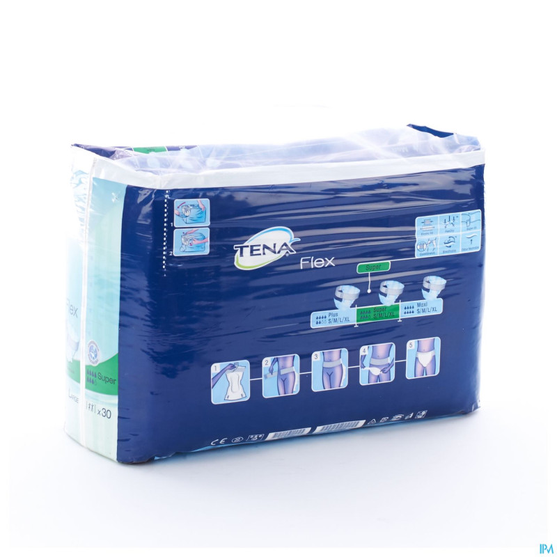 Tena flex super large    83-122cm 30 724330