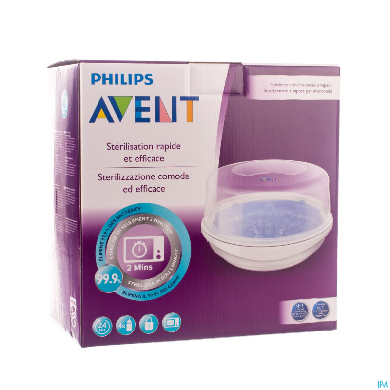 Philips avent sterilisateur micro-ondes sans acc.