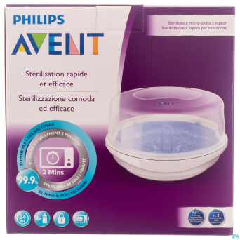 Philips avent sterilisateur micro-ondes sans acc.
