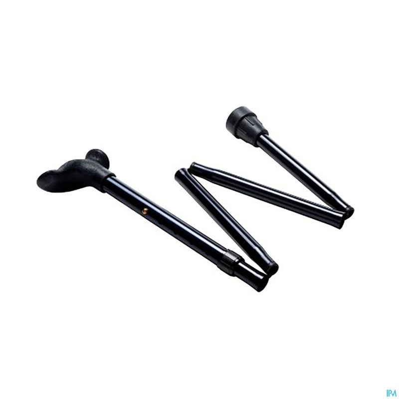 Bota canne quattro pliable anatom. noir droit