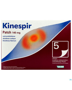 Kinespir patch 140 mg emplatres 5