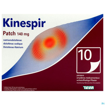 Kinespir patch 140 mg emplatres 10