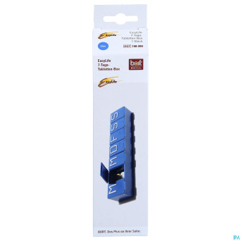 Bort easylife pilbox 7 jours bleu