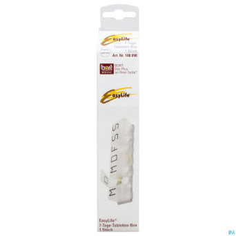 Bort easylife pilbox 7 jours transp