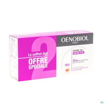 Oenobiol femme 45+ ventre plat duo comp 2x30