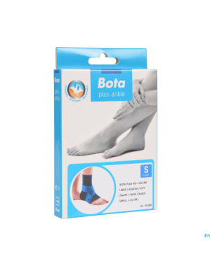 Bota plus cheville+velcro noir gauche  s