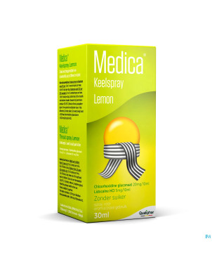 Medica spray pour la gorge lemon    30ml