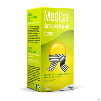 Medica spray pour la gorge lemon    30ml