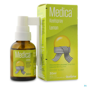 Medica spray pour la gorge lemon    30ml