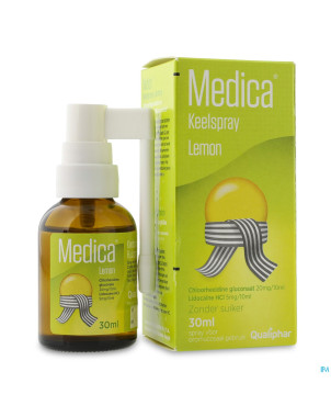 Medica spray pour la gorge lemon    30ml