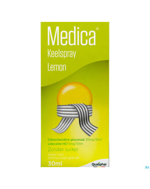 Medica spray pour la gorge lemon    30ml