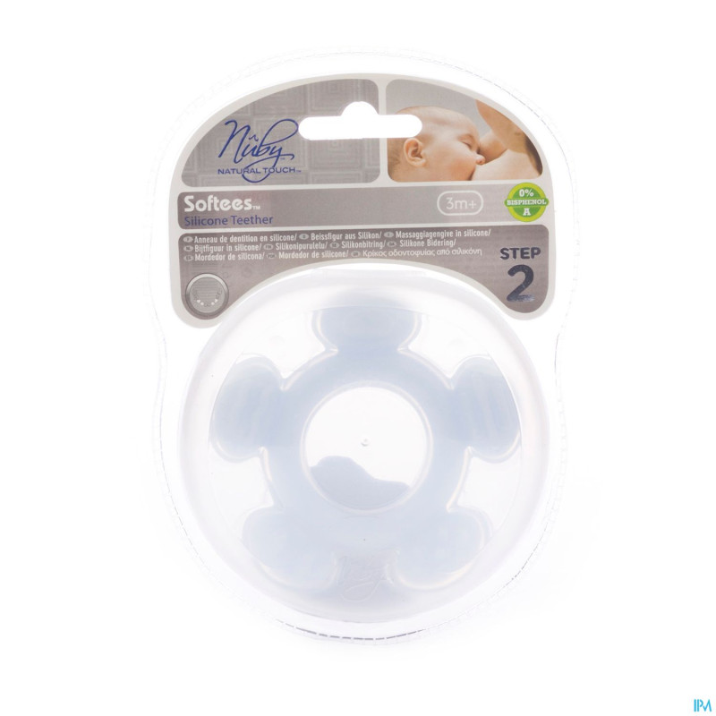 Nuby nt anneau dentition silicone    67908