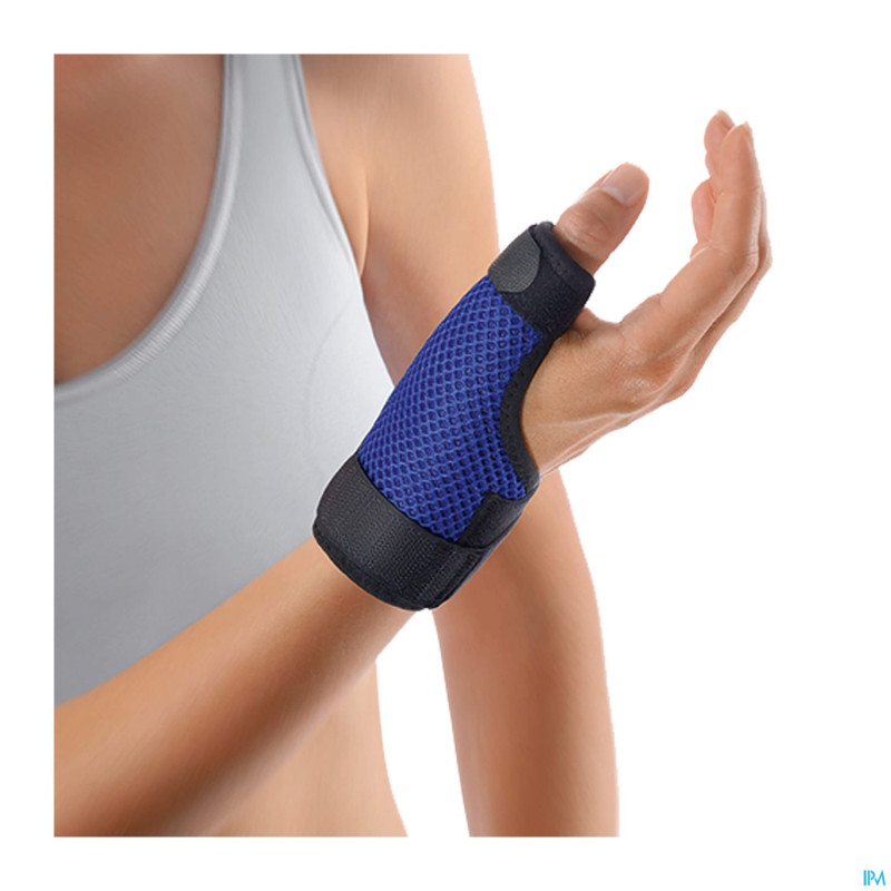Bort orthese pouce soft longue bleu  l