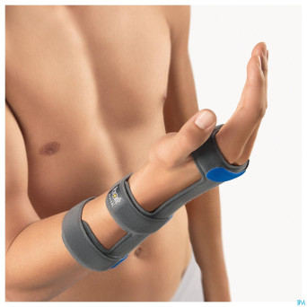 Bort attelle soft dorsal cts droite bleu  m