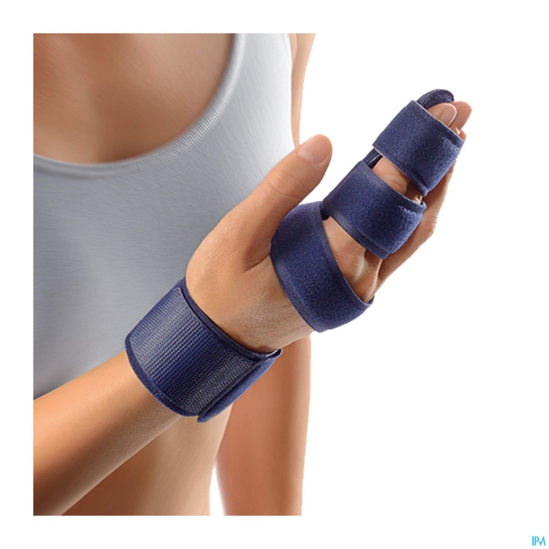 Bort digisoft attelle doigt bleu t2