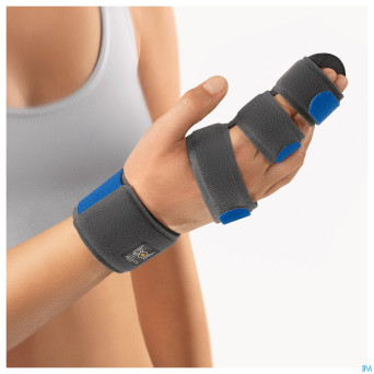 Bort digisoft attelle doigt bleu t2