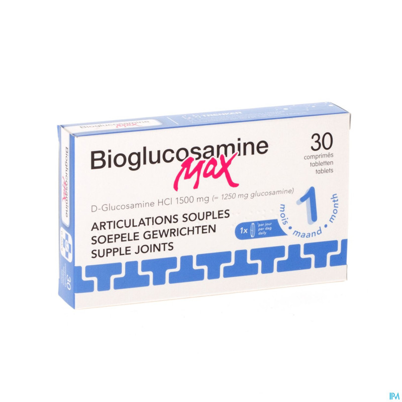Bioglucosamine max sans mn comp  30