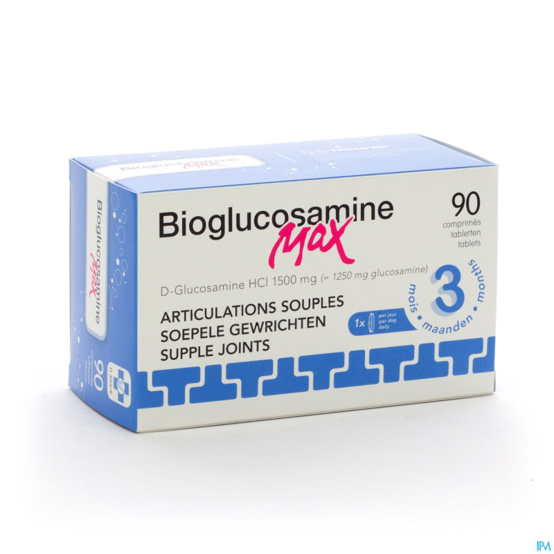 Bioglucosamine max sans mn comp  90