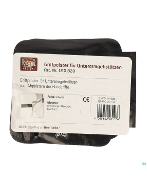 Bort protection canne coussinets avec velcro noir