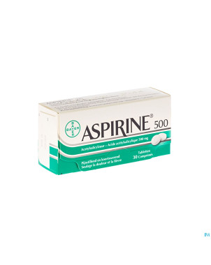 Aspirine 500 mg comp  30