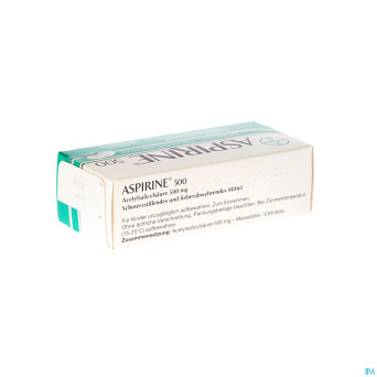 Aspirine 500 mg comp  30