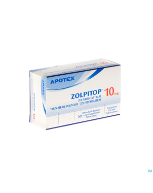 Zolpitop 10 mg tabl pell 50 x 10 mg