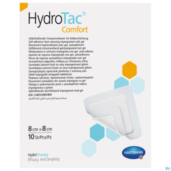 Hydrotac pans adh ster    8,0x 8,0cm 10 6858100