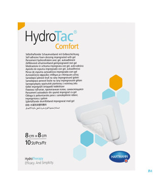 Hydrotac pans adh ster    8,0x 8,0cm 10 6858100