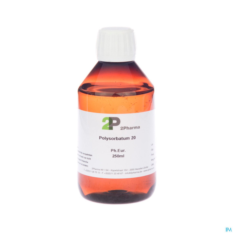 Tween 20 (polysorbate 20)    250ml 2pharma