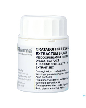 Aubepine extrait sec    25g 2pharma