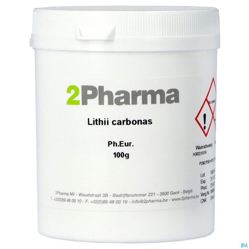Lithium carbonate    100g 2pharma