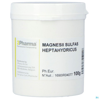 Magnesium sulfate 7h20    100g 2pharma