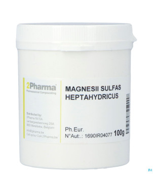 Magnesium sulfate 7h20    100g 2pharma