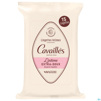 Roge cavailles lingette intime prot.15 remp2271039