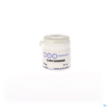 Ephedrine l- chlorhydrate   25g abc