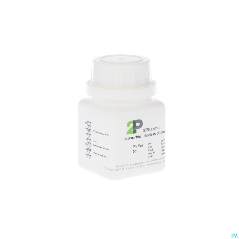 Isosorbide dinitrate 40% (60%lactosum)  5g 2pharma