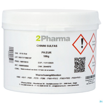 Quinine sulfate    100g 2pharma