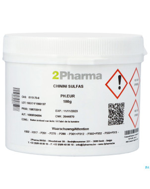 Quinine sulfate    100g 2pharma