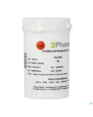 Hydrocortisone acetat micro    5g 2pharma