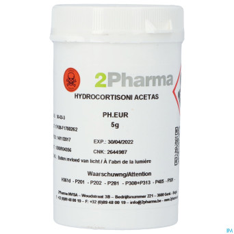 Hydrocortisone acetat micro    5g 2pharma