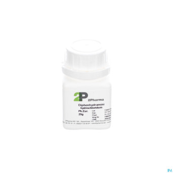 Diphenhydramine hcl    25g 2pharma