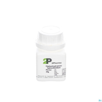 Diphenhydramine hcl    25g 2pharma