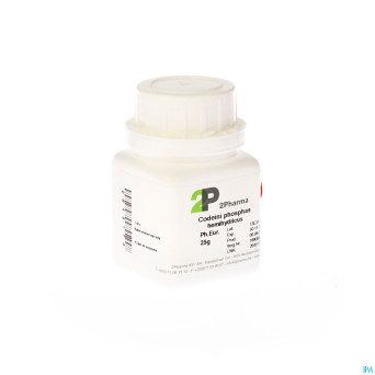 Codeine phosphate    25g 2pharma