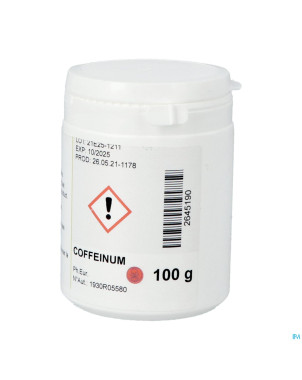 Cafeine anhydre    100g 2pharma