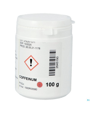 Cafeine anhydre    100g 2pharma
