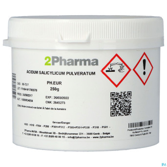 Acide salicylique    pdr 250g 2pharma