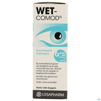 Wet comod collyre fl 10ml cfr 3058534